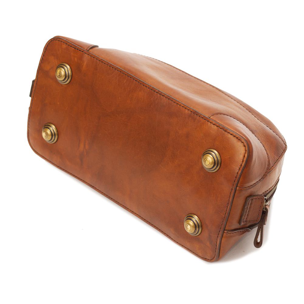 Heritage Leather Stateroom Toiletry Wash Bag