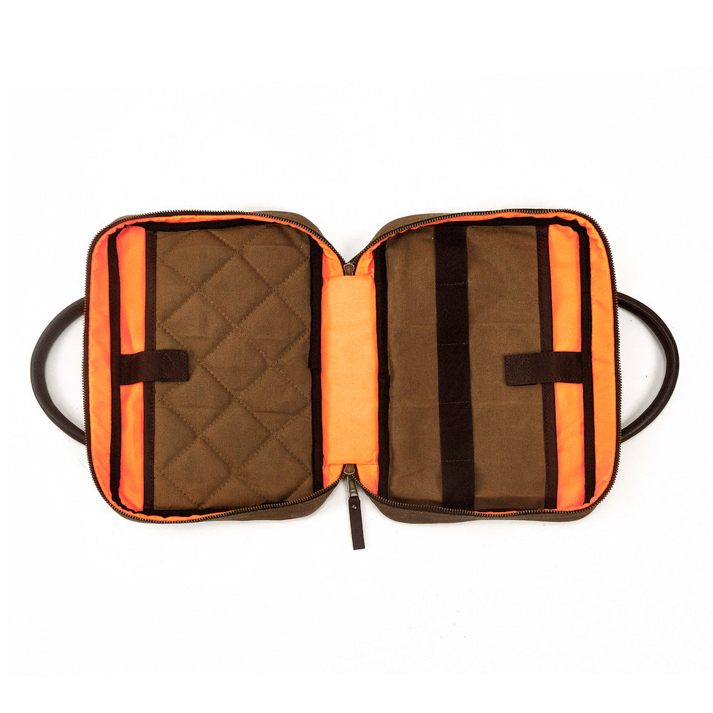 White Wing Waxed Canvas Deluxe Pistol Case