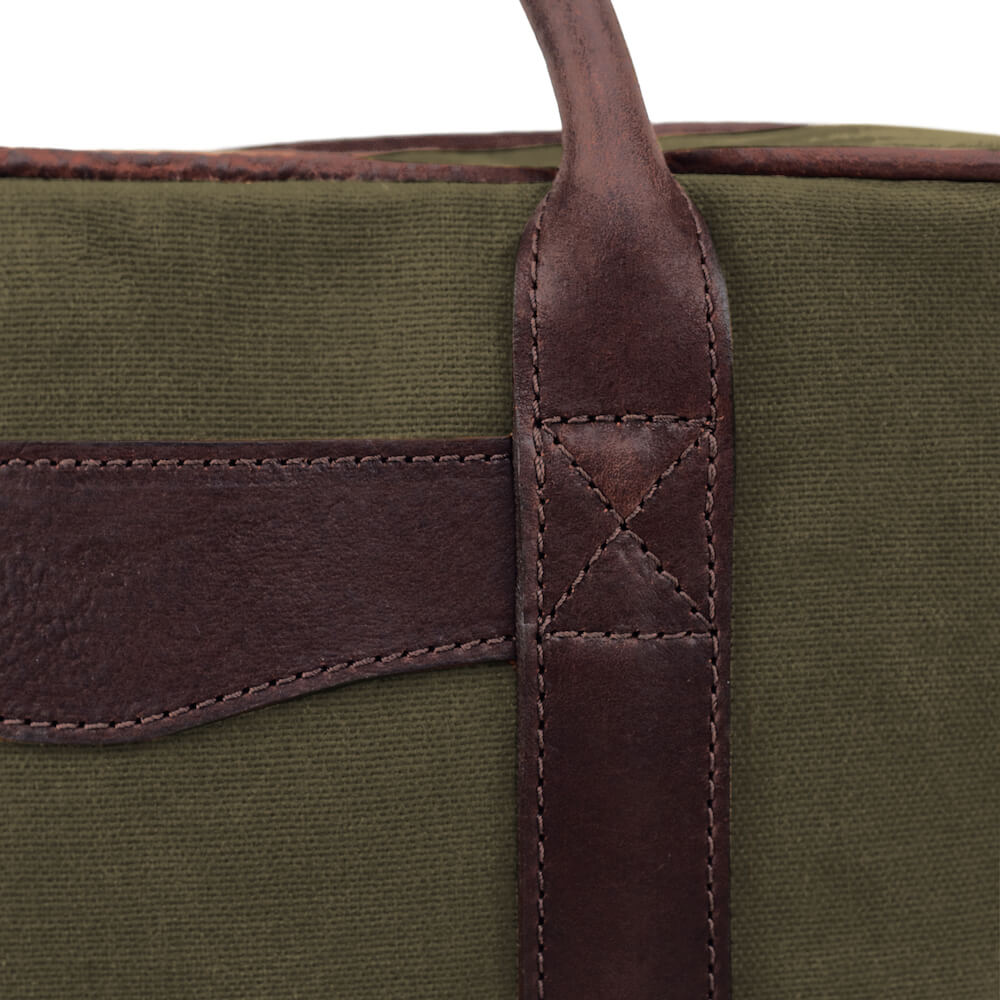 White Wing Waxed Canvas Deluxe Pistol Case