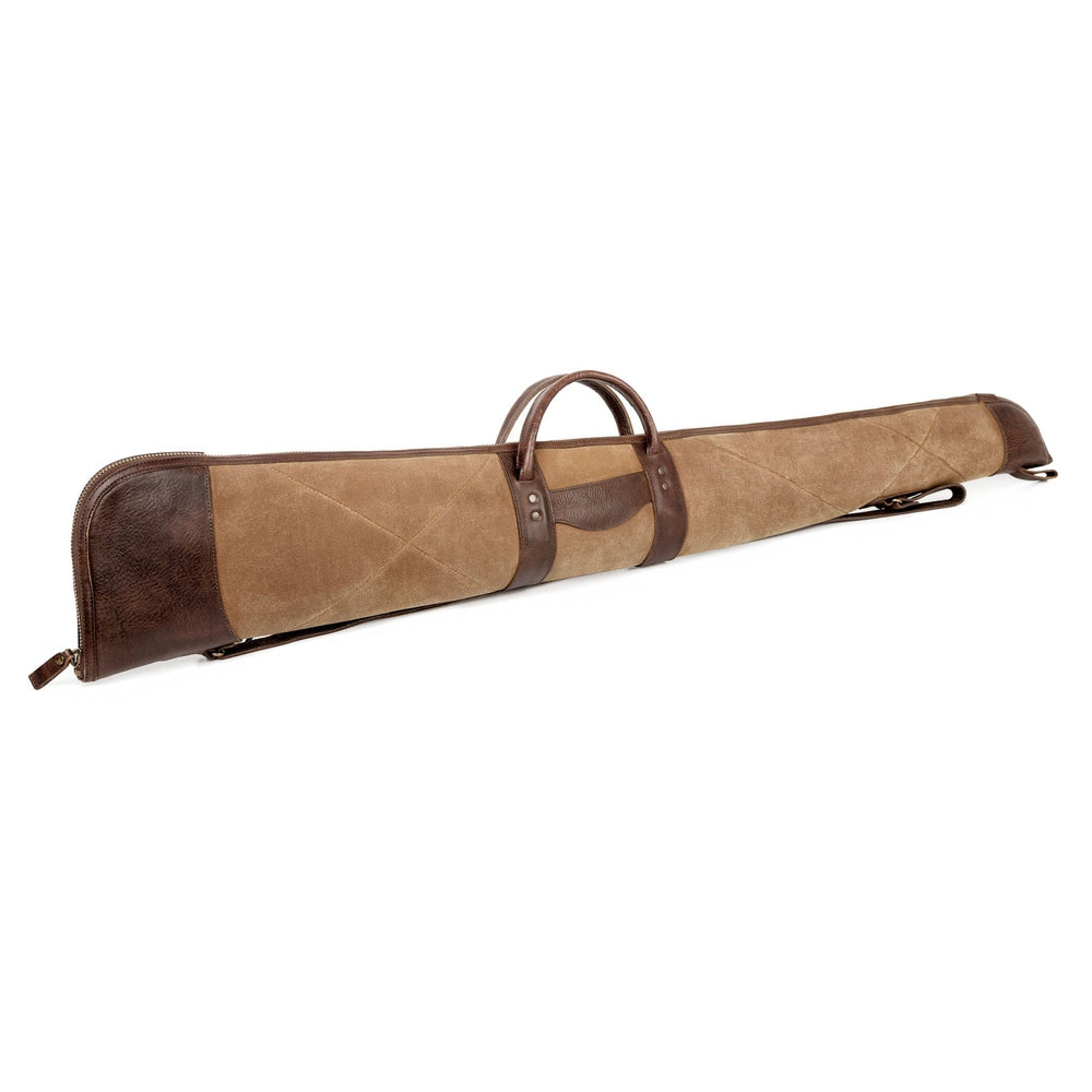 White Wing Waxed Canvas Hunting Shotgun Case