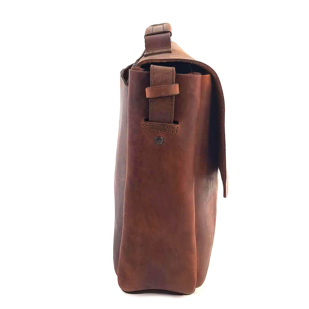 Nisolo Loreto Leather Messenger Bag