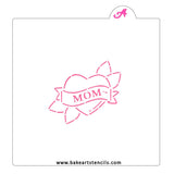 Mom Tattoo PYO Stencil