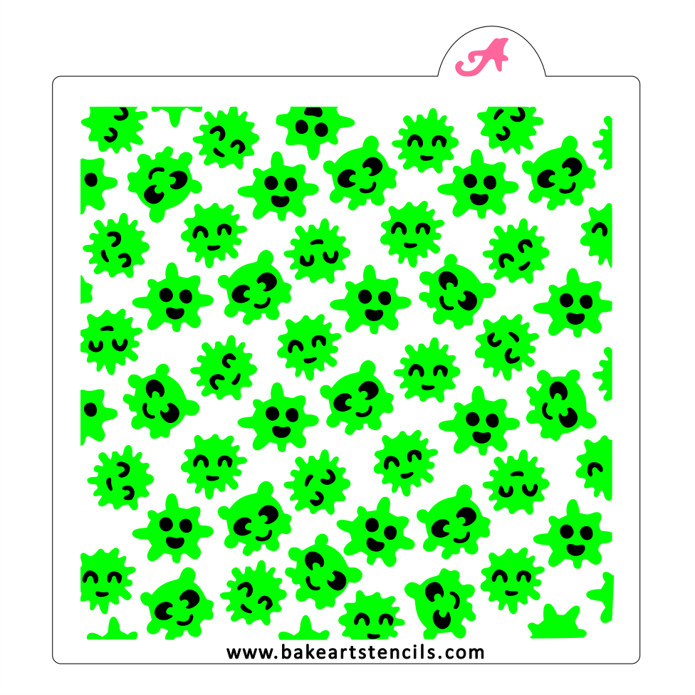 Monster Mash Cookie Stencil Set