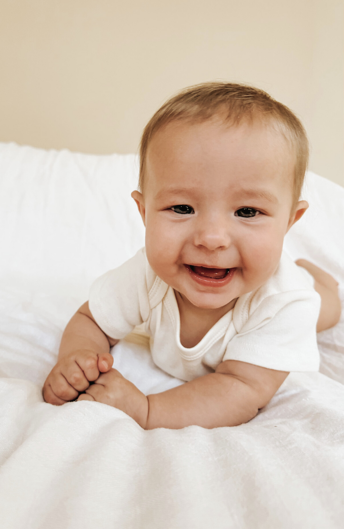 Bestie Clay Organic Cotton Baby Bodysuit Short Sleeve by Tenth & Pine, product image 5
