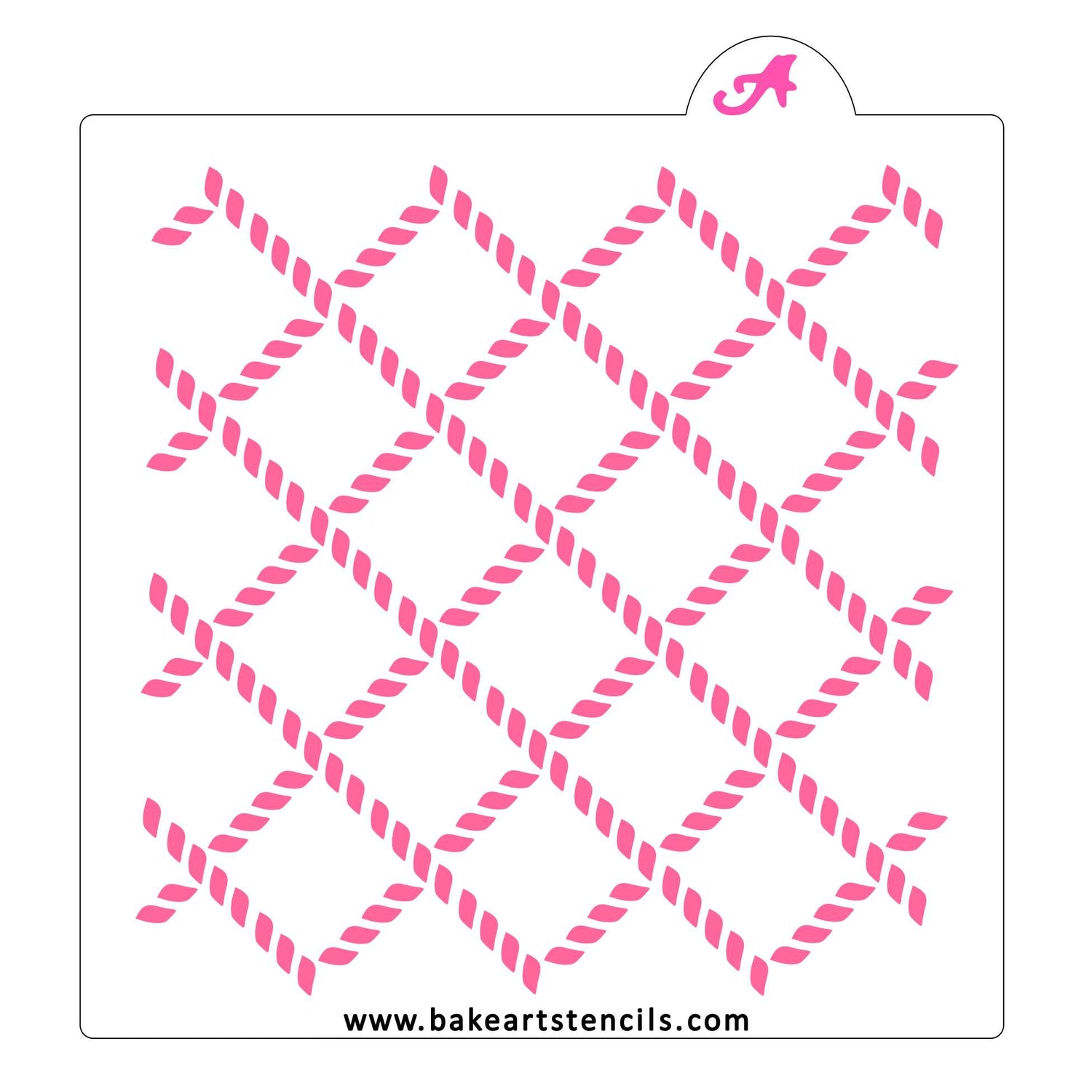 Nautical Plaid Stencil