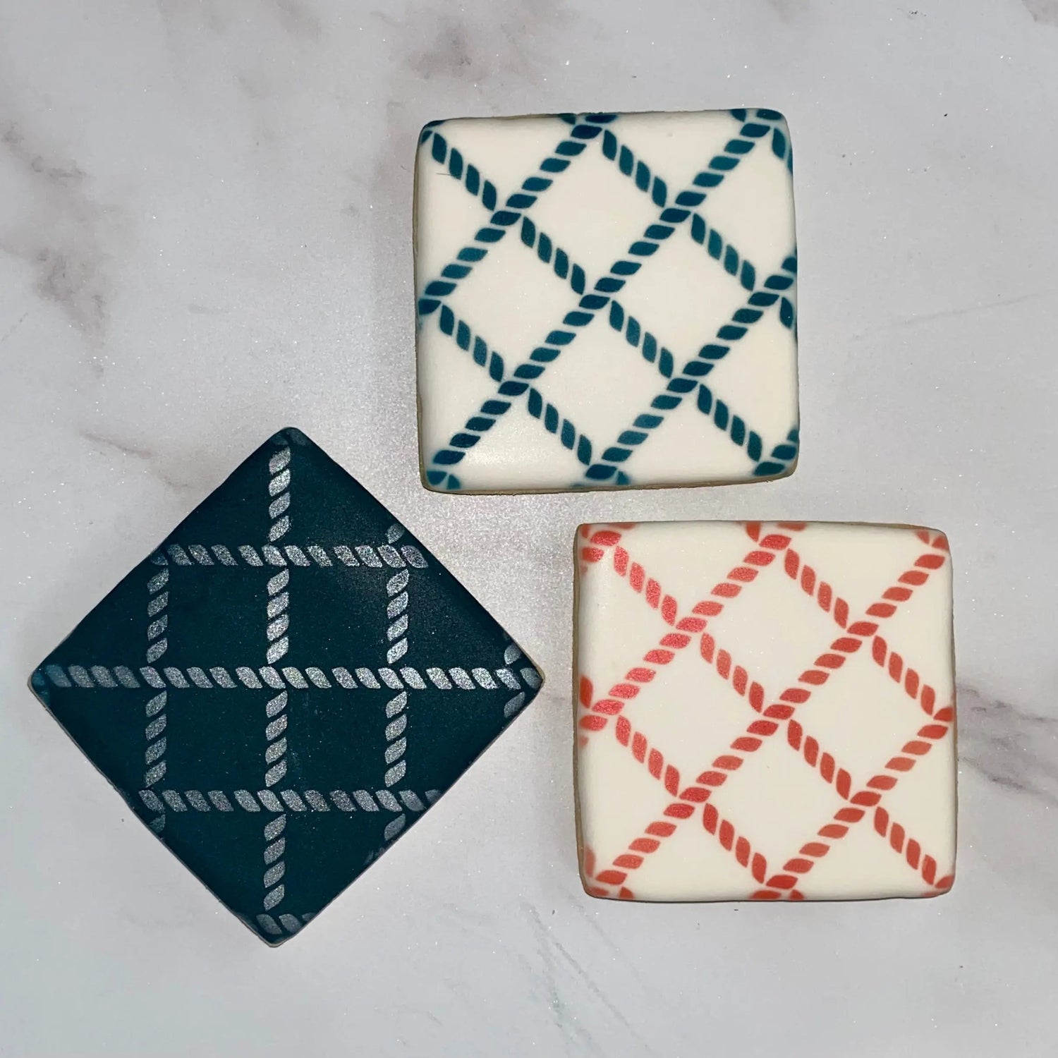 Nautical Plaid Stencil