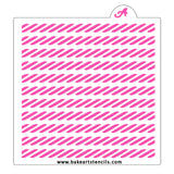 Nautical Rope Thin Pattern Stencil