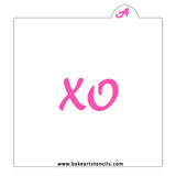 One XO Cookie Stencil