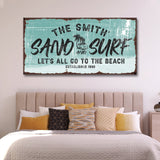 Sand and Surf Sign II