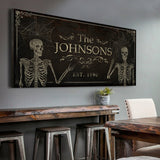 Gothic Family Sign - Personalized Gothic Decor - The Perfect Gothic Interior Design Gift