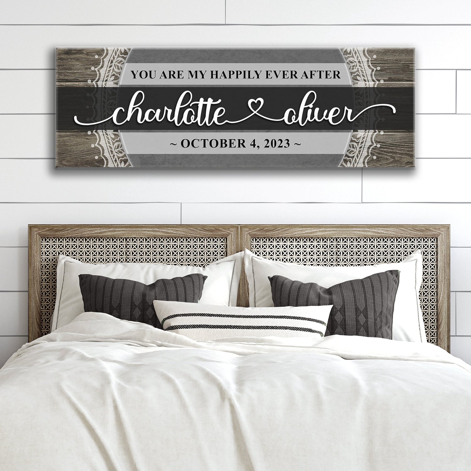 Personalized Happily Ever After Couple Sign VI
