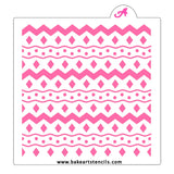Painted Easter Egg Cookie Stencil