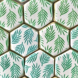 Palm Leaves Pattern Stencil