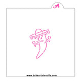 Party Pepper PYO Cookie Stencil