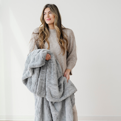 Patterned Faux Fur Throw Blankets by Saranoni, product image 11