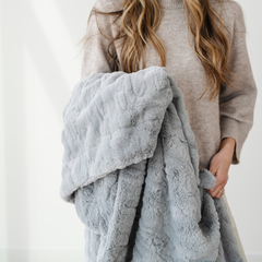 Patterned Faux Fur XL Throw Blankets by Saranoni, product image 12
