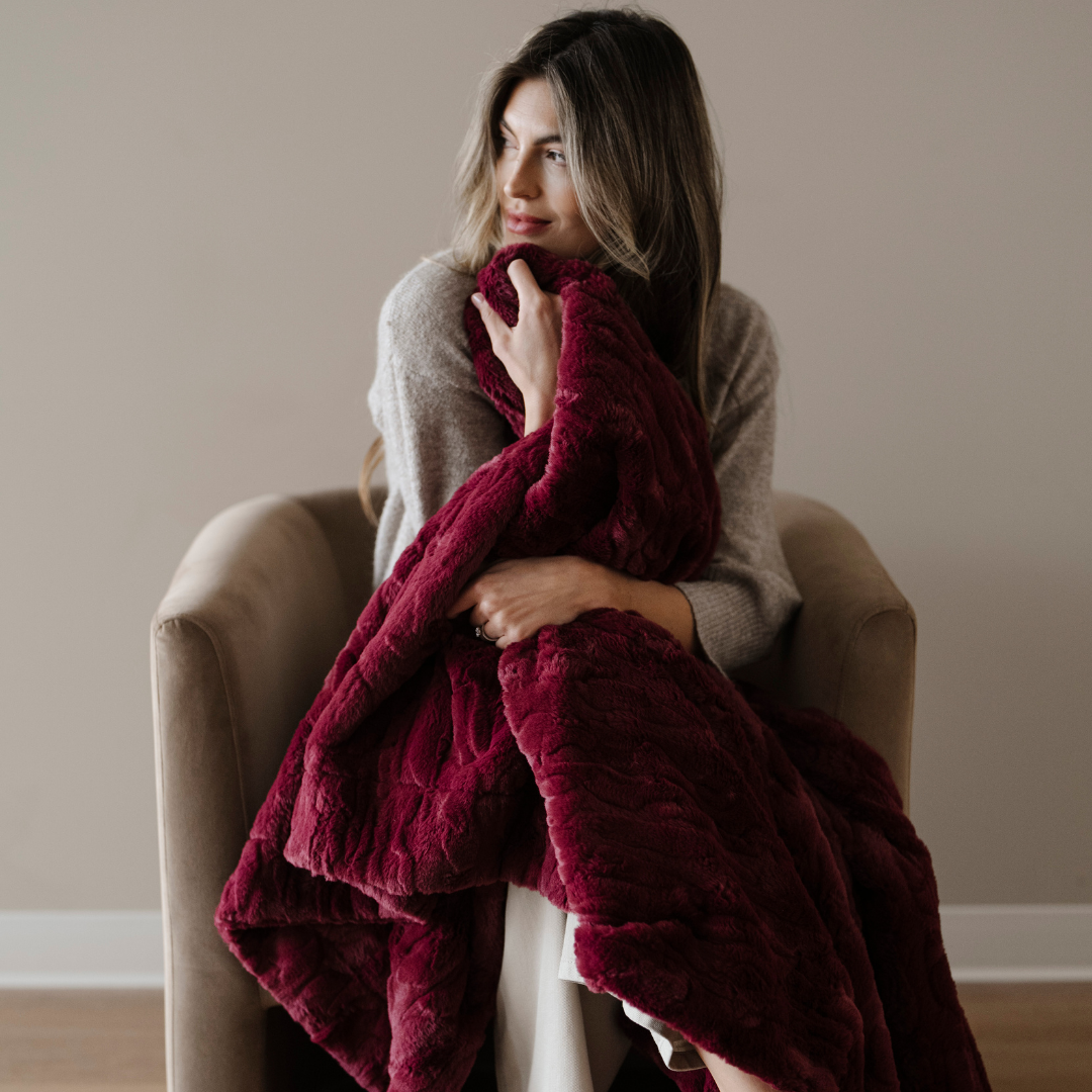 Patterned Faux Fur XL Throw Blankets by Saranoni, product image 59