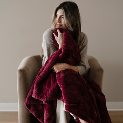 Patterned Faux Fur XL Throw Blankets by Saranoni, product image 59