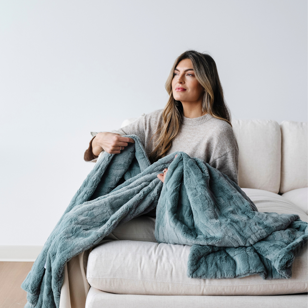 Patterned Faux Fur Throw Blankets by Saranoni, product image 30