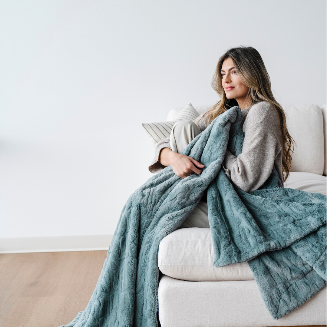 Patterned Faux Fur Throw Blankets by Saranoni, product image 28