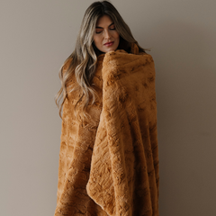 Patterned Faux Fur Throw Blankets by Saranoni, product image 49