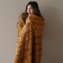 Patterned Faux Fur XL Throw Blankets by Saranoni, product image 47