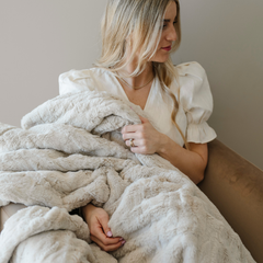 Patterned Faux Fur XL Throw Blankets by Saranoni, product image 34
