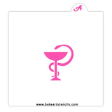 Pharmacy Symbol Cookie Stencil