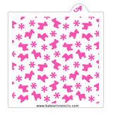 Pinata Pattern Cookie Stencil