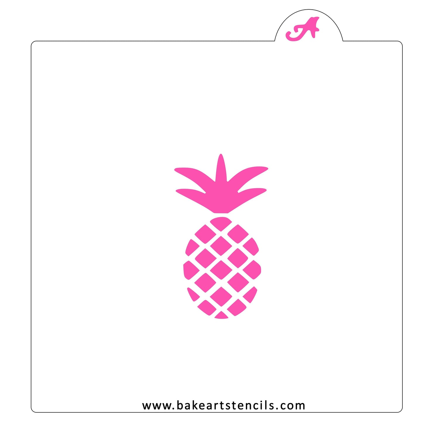 Pineapple Stencil