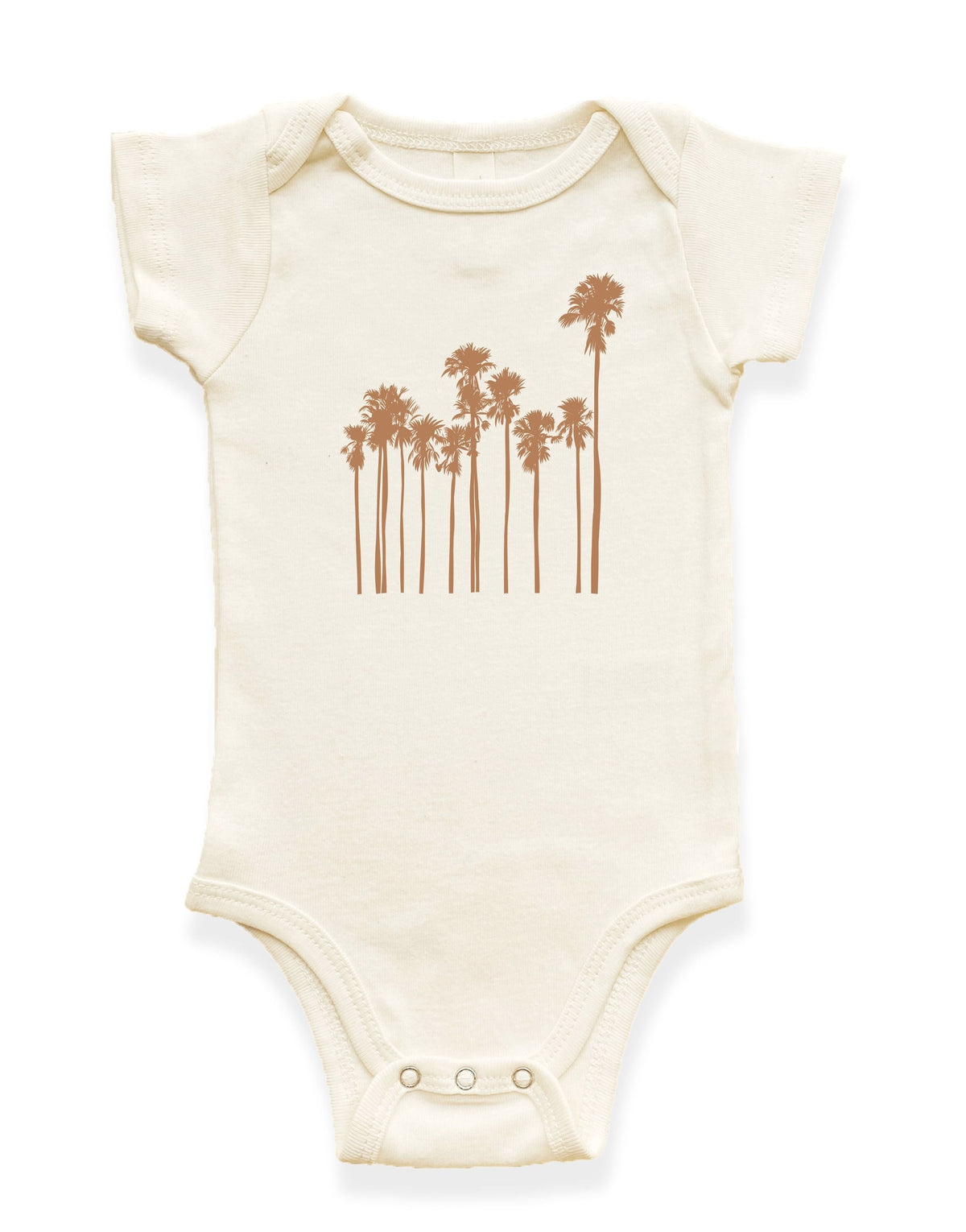 Palm Trees Organic Cotton Baby Bodysuit by Tenth & Pine