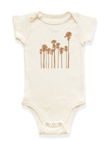 Palm Trees Organic Cotton Baby Bodysuit by Tenth & Pine