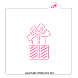 Stacked Present PYO Stencil