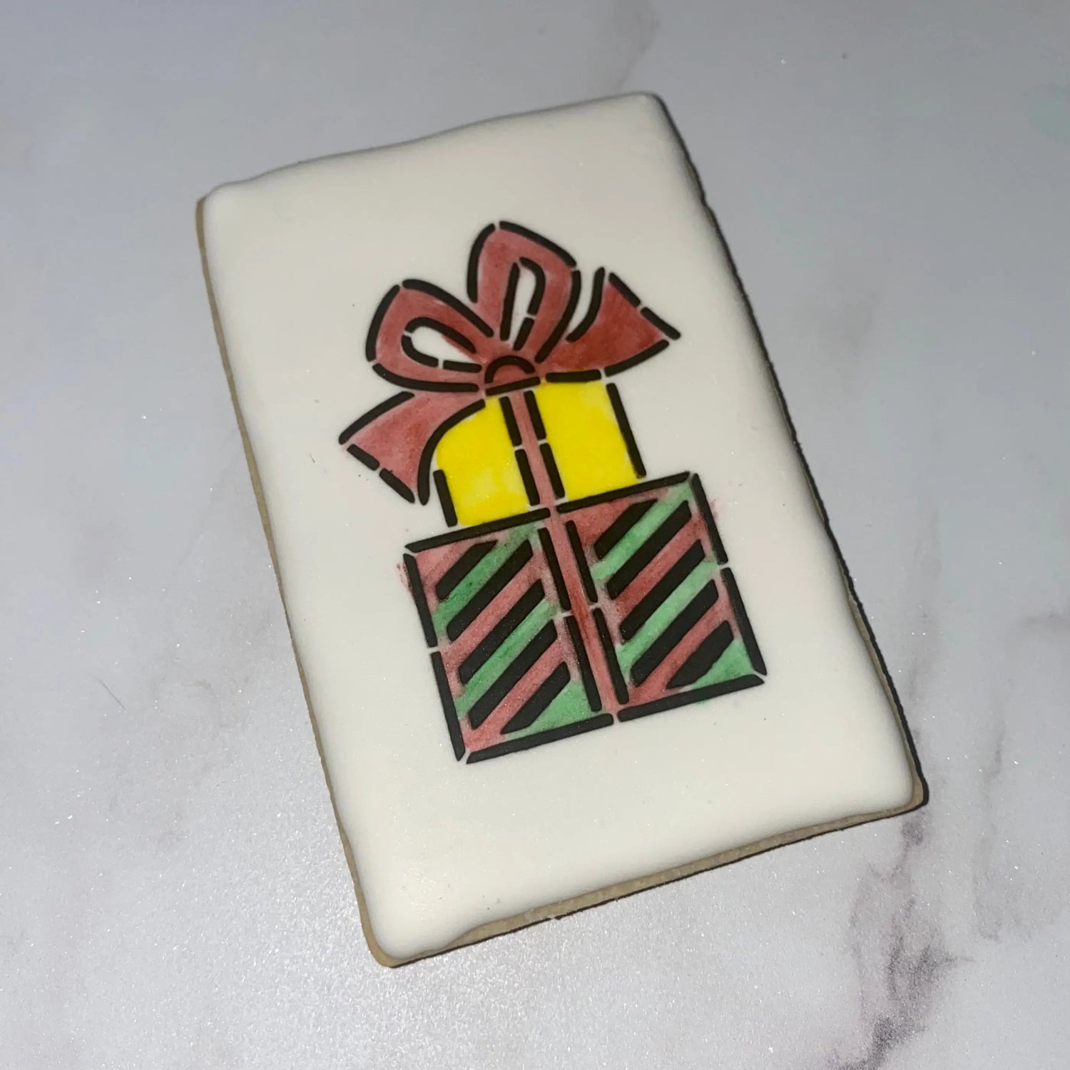 Stacked Present PYO Stencil