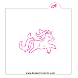 Pretty Unicorn PYO Stencil