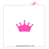 Princess Tiara Cookie Stencil