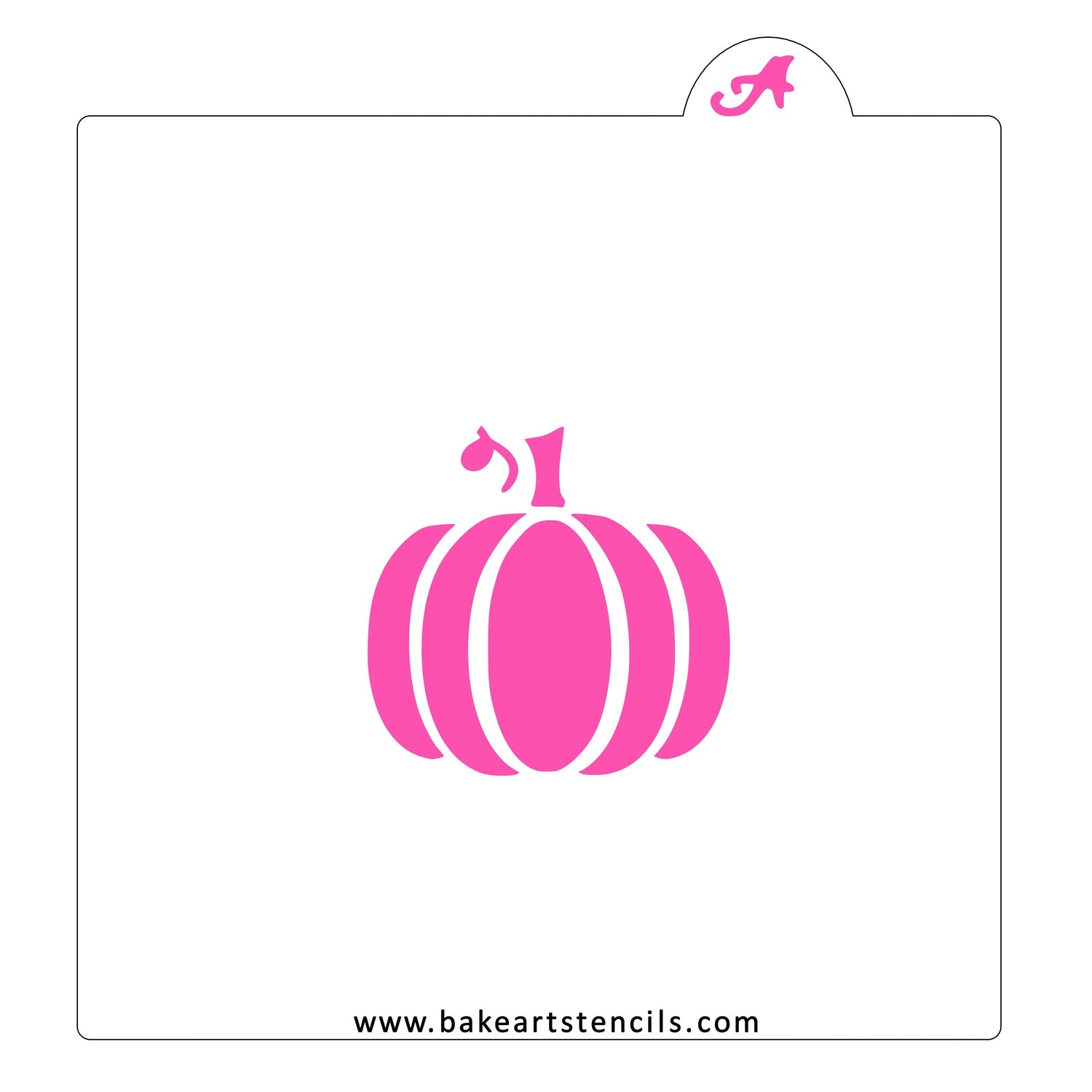 Pumpkin Cookie Stencil