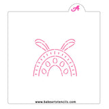 Rabbit Rainbow PYO Stencil