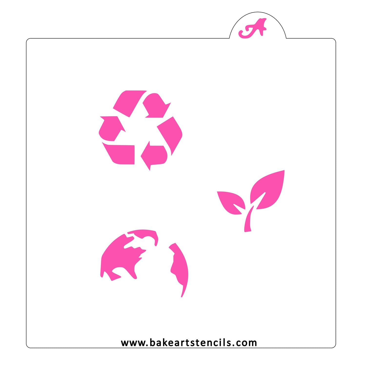 Recycle Oreo Stencil Set