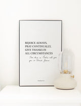 11x17 Rejoice Always