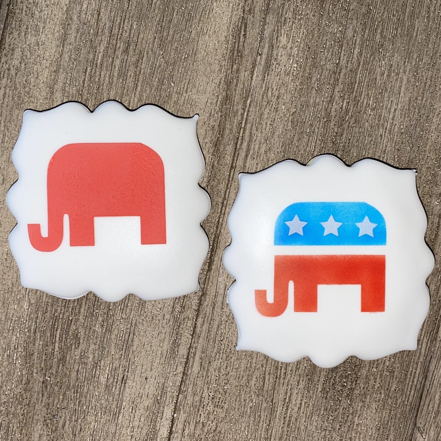 Republican Elephant Cookie Stencil