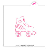 Roller Skates PYO Stencil