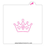 Royal Tiara PYO Cookie Stencil