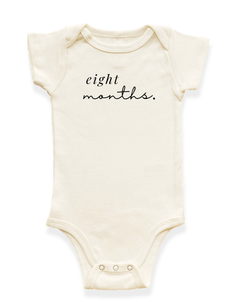 Monthly Milestones Organic Baby Bodysuit by Tenth & Pine, product image 4