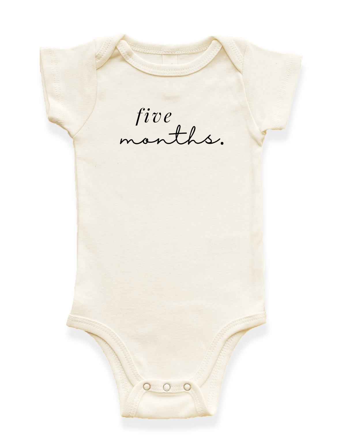 Monthly Milestones Organic Baby Bodysuit by Tenth & Pine, product image 7