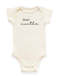 Monthly Milestones Organic Baby Bodysuit by Tenth & Pine, product image 6