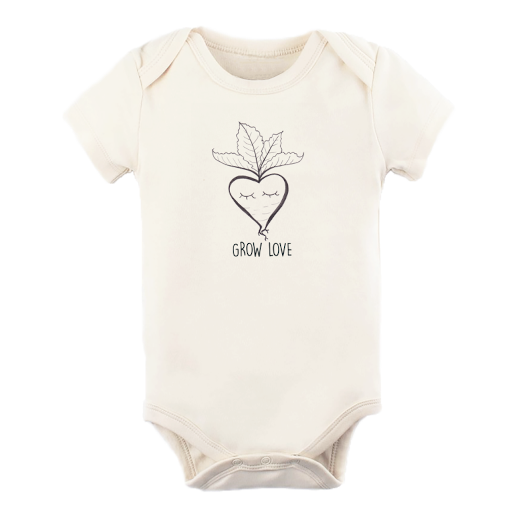 Grow Love Organic Cotton Baby Bodysuit by Tenth & Pine