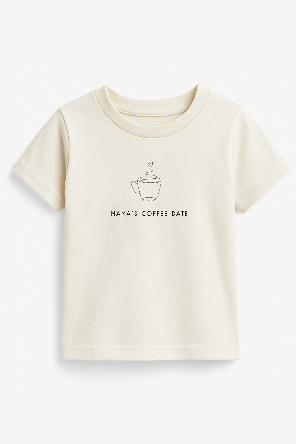 Mama's Coffee Date Organic Kids T-shirt by Tenth & Pine