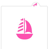 Sailboat Cookie Stencil