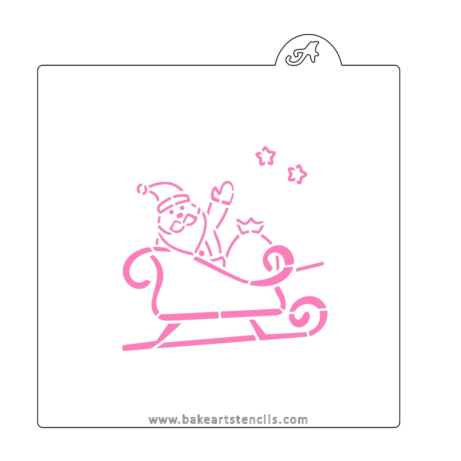 Santa's Coming to Town PYO Stencil Set